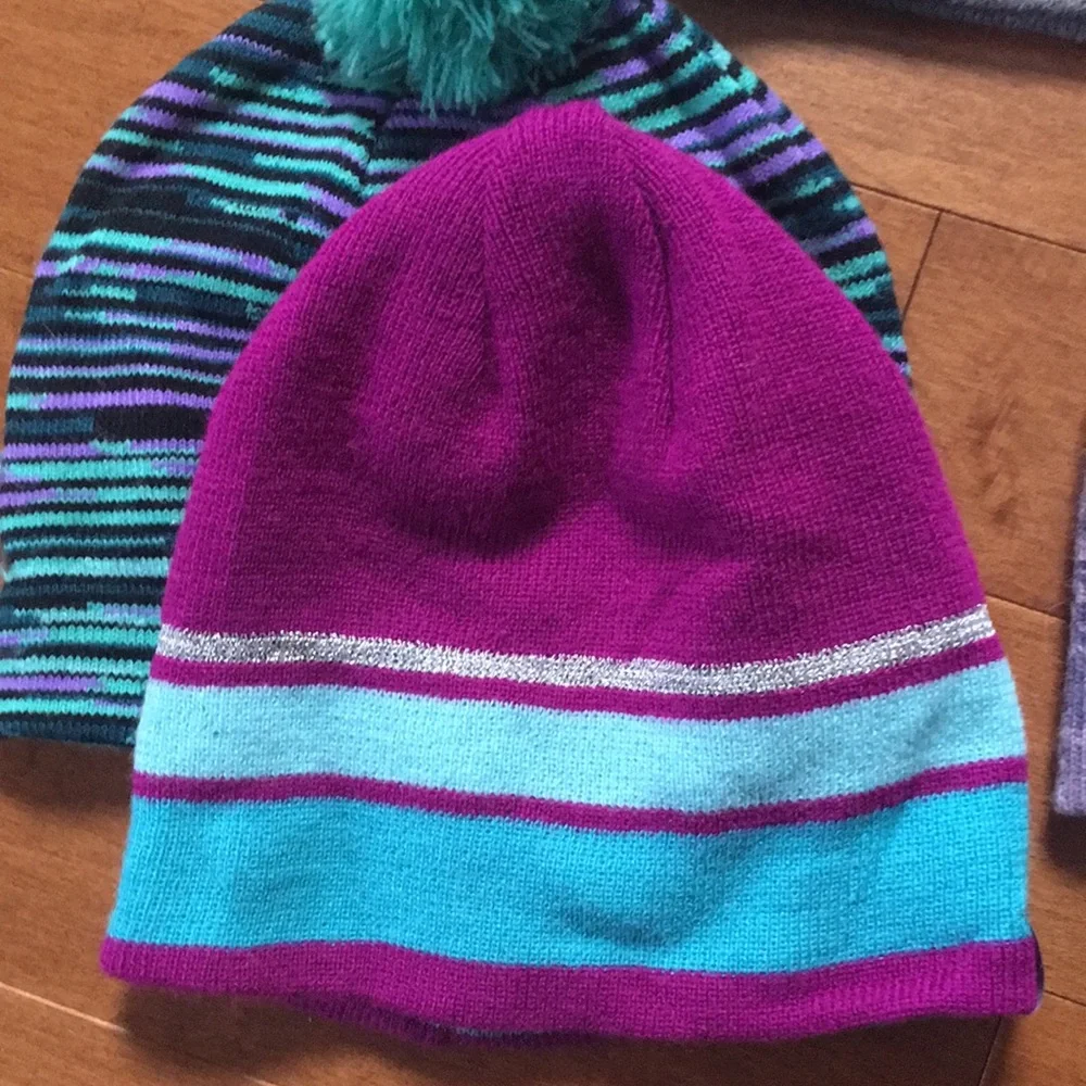 Set of Girls Winter Hats (4)